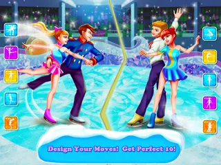 Ice Skating Ballerina: Winter - Screenshot 1