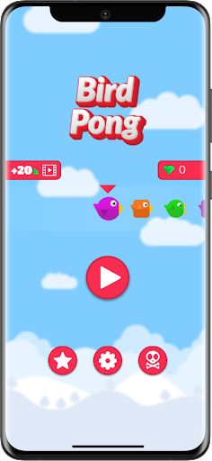 Bird Pong: Bird Flying & Jump - Screenshot 1
