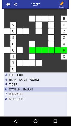 Crossword Thematic - Screenshot 2