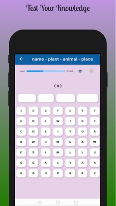 Name Plant Animal : Crossword - Screenshot 2