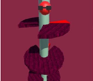 Helix Red Ball jump - Screenshot 2