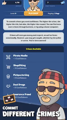 Crime City - Life Simulator - Screenshot 2