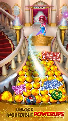 Princess Gold Coin Dozer Party - Screenshot 3