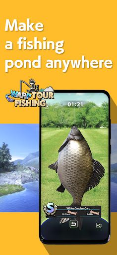 Warp Tour Fishing: AR and Gyro - Screenshot 3