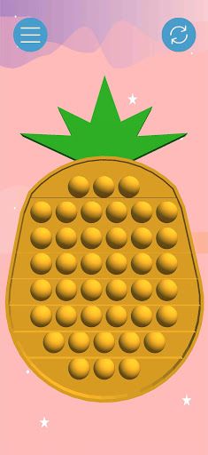 Bubble fidget toy pop it - Screenshot 2