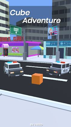 Cube Adventure - Runner - Screenshot 1