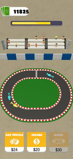 Racing Clicker Idle 3D - Screenshot 2