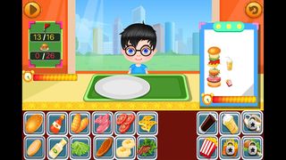 Hamburger Cooking Food Shop - Screenshot 1