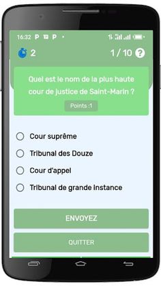 Quiz Saint-Marin - Screenshot 3