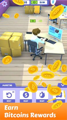 Startup Master - Earn Bitcoin - Screenshot 4