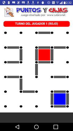 Puntos y Cajas para 2 Jugadore - Screenshot 2