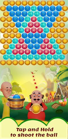 Motu Patlu Bubble Shooter - Screenshot 1