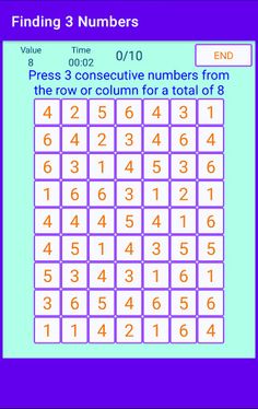 Finding 3 numbers - Screenshot 1