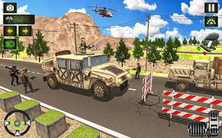 Army truck driving truck games - Screenshot 3