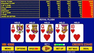 Video Poker ™ - Classic Games - Screenshot 3