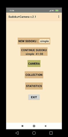 Sudoku + Camera - Screenshot 1