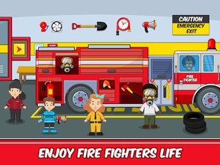 Pretend Town Fire Station Life - Screenshot 2