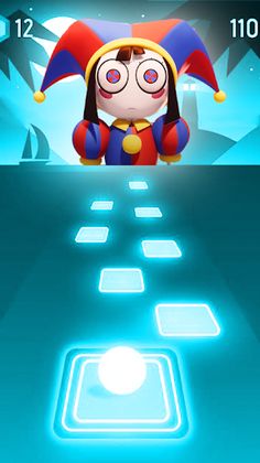 Amazing Circus Tiles Dance Hop - Screenshot 2