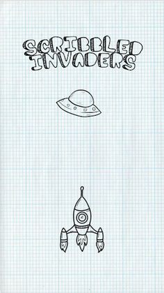 Scribbled Invaders - Screenshot 1