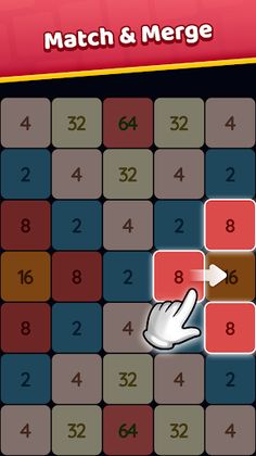 2048 Match & Merge Number Game - Screenshot 1