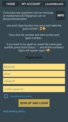 One Click Calculator - Screenshot 2