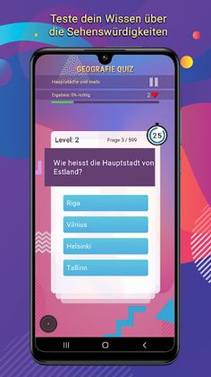Geografie Quiz - Screenshot 3