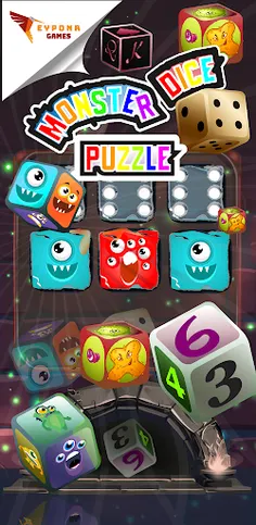 Monster Dice Puzzle - Screenshot 1