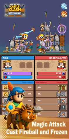 Castle Clash-Build & Merge War - Screenshot 4