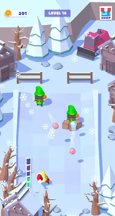 Snowball Battle - Screenshot 1