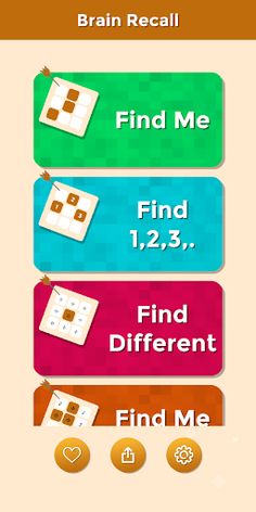 Brain Game - Brain Recall - Screenshot 1