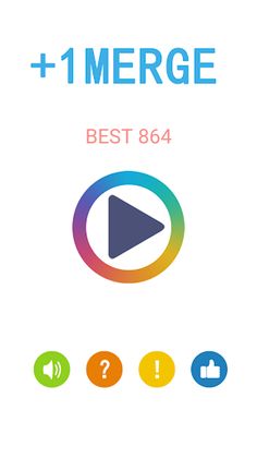 +1 merge - Fun puzzle game - Screenshot 2