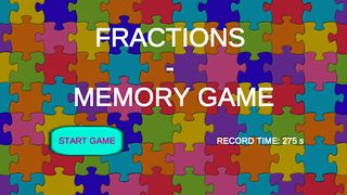 Fractions - Memory Game - Screenshot 1