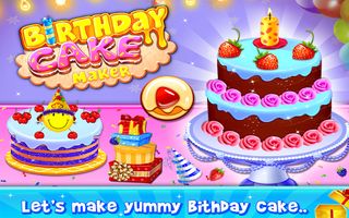 Birthday Cake Maker Cooking - Screenshot 1