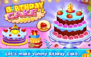 Birthday Cake Maker Cooking - Screenshot 1
