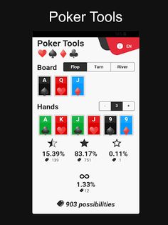 Poker Tools - Screenshot 1