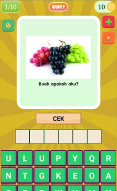 Game Tebak Nama Buah - Screenshot 4