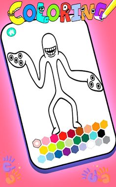 Long Joe banban 3 Coloring - Screenshot 1