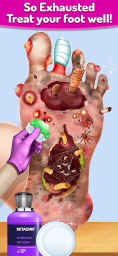 ASMR Salon: Foot Care Makeup - Screenshot 3