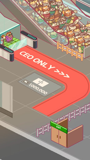 Office Cat: Idle Tycoon Games - Screenshot 2