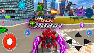 Spider Robot: Transform Car 3d - Screenshot 2