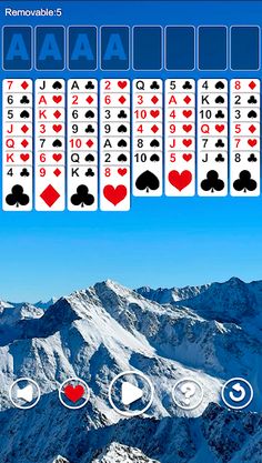 FreeCell Classic - Card Game - Screenshot 4