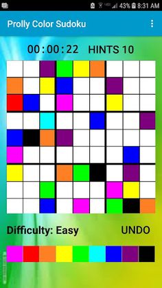 Prolly Color Sudoku - Screenshot 2