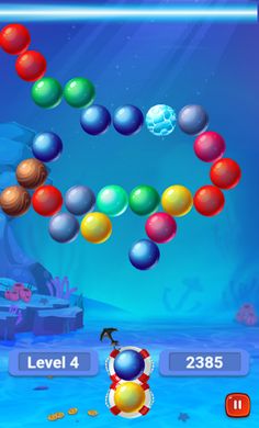 Ocean Bubble Shooter - Screenshot 2