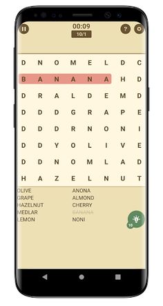 Sopa de Letras de Frutas - Screenshot 2