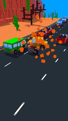 Rainbirth Motor race Traffic B - Screenshot 2