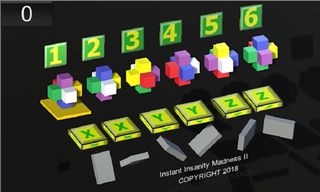 Instant Insanity Madness II - Screenshot 1