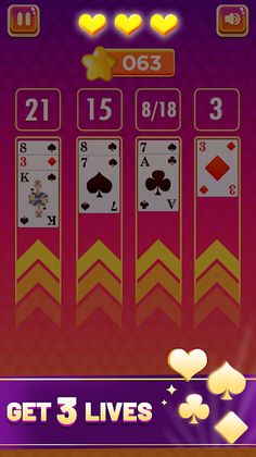 Cards 21 - Puzzle Card Game - Screenshot 4