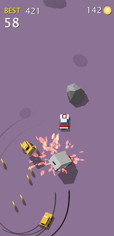 Police Car Chase - race arcade - Screenshot 1