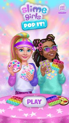 Slime GIrl Pop it - Screenshot 1