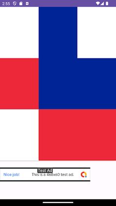 France Flag Puzzle - Screenshot 1